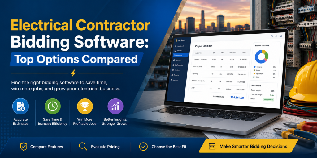 Electrical Contrctor Bidding Software