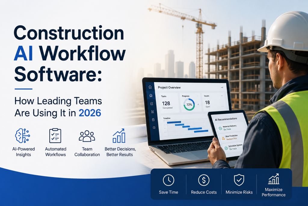 Construction AI Workflow Software