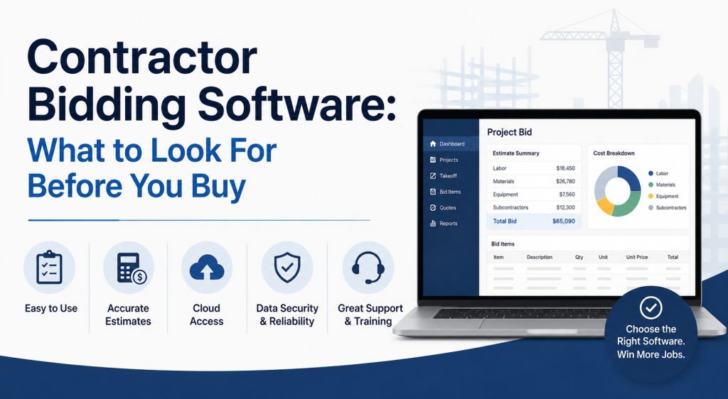 contractor bidding software