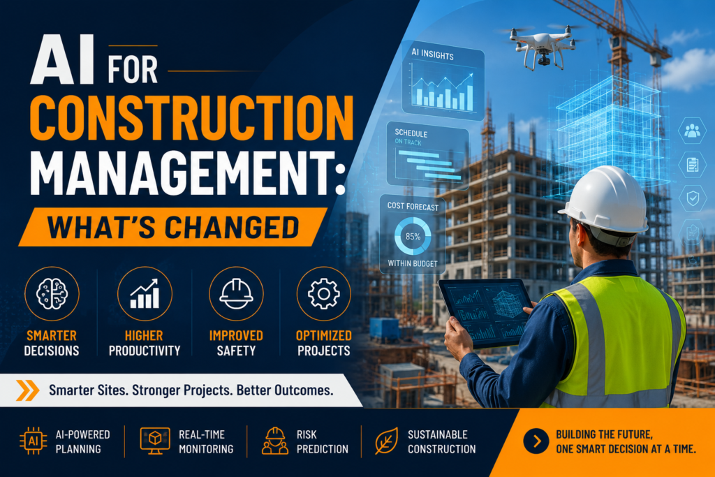 ai for construction management