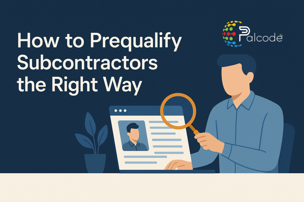 How to Prequalify Subcontractors: GC Process Explained