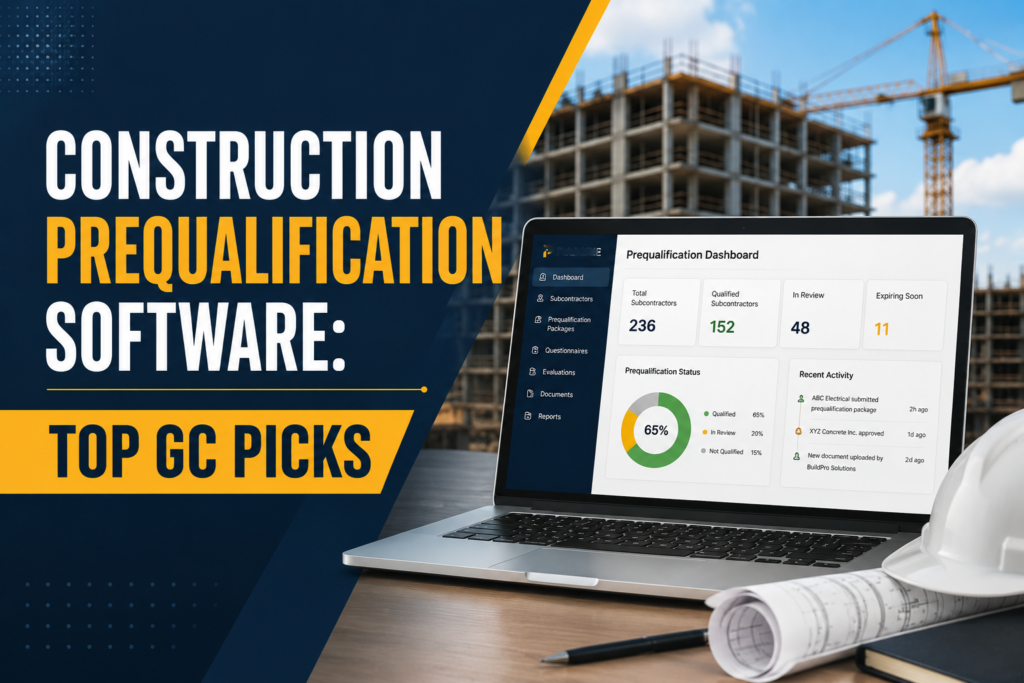 Construction Prequalification Software