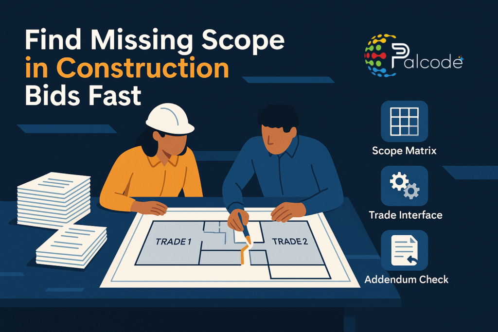 Scope Gap Construction Bids: Find Missing Scope Fast