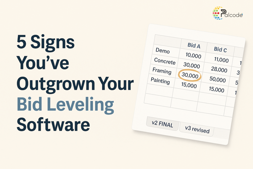 5 Signs You've Outgrown Your Bid Leveling Software