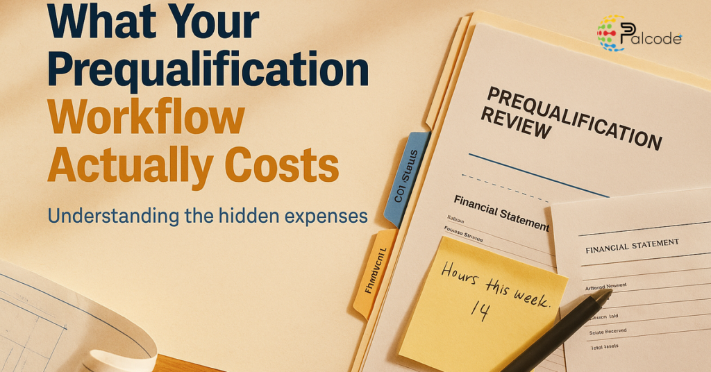 What Your Prequalification Workflow Actually Costs